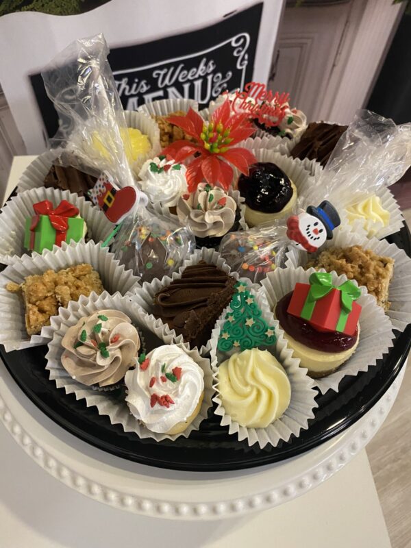 Christmas Cake Platter