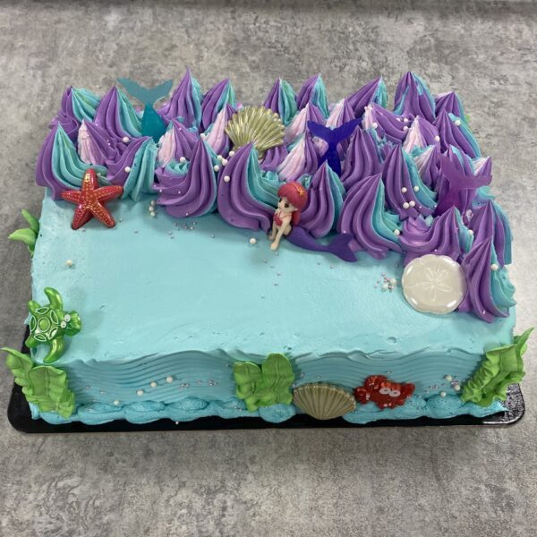 Mermaid Theme Cake